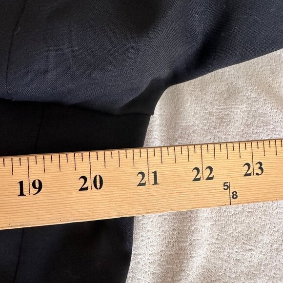 Jos A Bank Jacket Mens 40 Wool Navy Blazer Sport Coat Gold Buttons Classic Fit - Picture 8 of 12